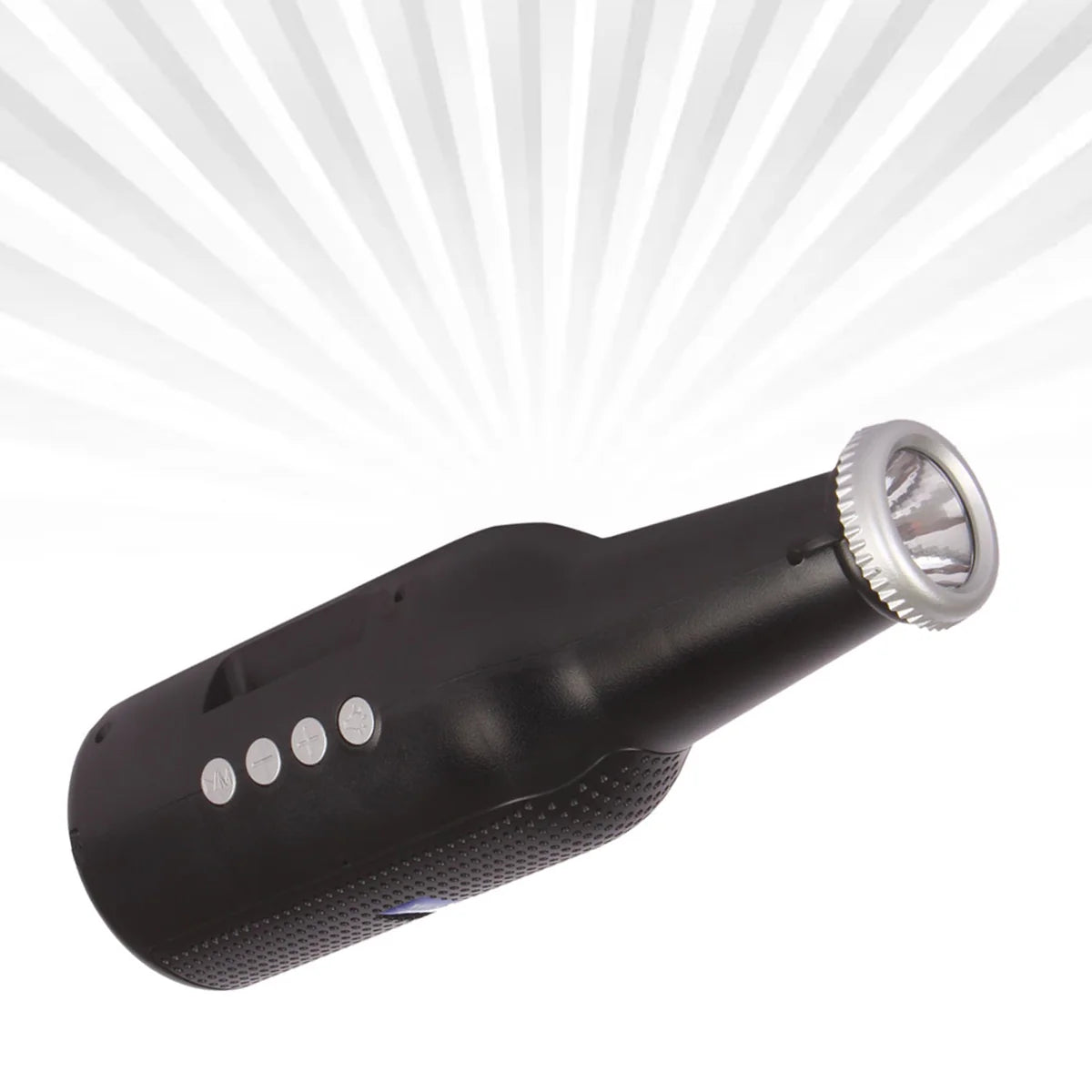 Bottle-Shaped Wireless Bluetooth Speaker with FM, USB & AUX Support