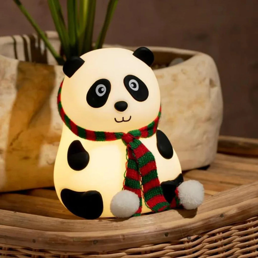 Panda 7-color Led Silicone Touch Lamp (1 Pc